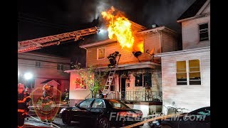 Fire Destroys Hazleton PA buildings on 4th of July 2018 [upl. by Leifer259]