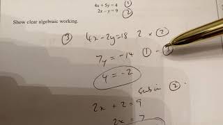 Edexcel IGCSE Maths Jan 2019 Paper 2 Q9 [upl. by Bourgeois787]