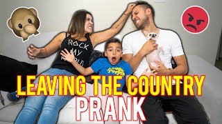 Leaving The Country Prank My Boyfriend CRIED  The Royalty Family [upl. by Agni]