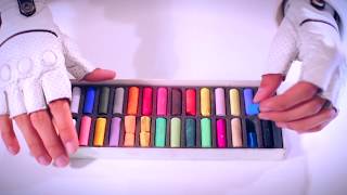 ASMR Drawing 🖍️Art Supplies 🎨NO TALKING [upl. by Tamer]