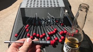 Wiha Precision Screw Driver set first look [upl. by Oshinski911]