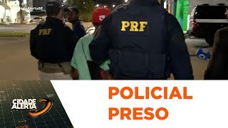 Policial Militar reformado flagrado com moto clonada é preso por agentes da polícia rodoviária  CA [upl. by Gnilsia]