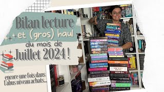 LA ROUE LIBRE NIVEAU ACHAT  cest parti pour le bilan et le haul de juillet  💸📚 [upl. by Marijane]