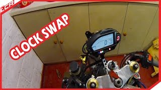 Honda Fireblade  Clock  Cluster Swap   Garage Build EP08 [upl. by Varion786]