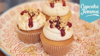 PBampJ Cupcake Recipe  Cupcake Jemma [upl. by Greenman]