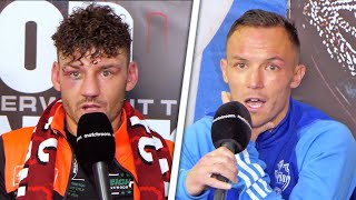 BRUTAL KO • Leigh Wood vs Josh Warrington • FULL POST FIGHT PRESS CONFERENCE  Matchroom Boxing [upl. by Leoj]