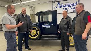 1928 Ford Model AA getting ready for the Valley Vintage Car Show [upl. by Bowers]