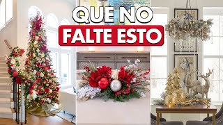 IMPACTA CON ESTA DECORACIÓN EN NAVIDAD 2024 CASA ELEGANTE [upl. by Edrea]