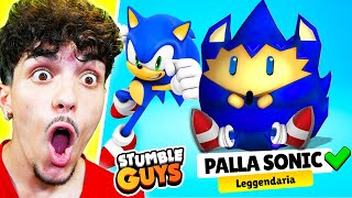 SHOPPO LA NUOVA EMOTE SEGRETA di SONIC su STUMBLE GUYS😱 VELOCISSIMA [upl. by Ramahs]