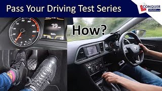 How to drive a manual car  Driving lesson with clutch advice [upl. by Iruy]