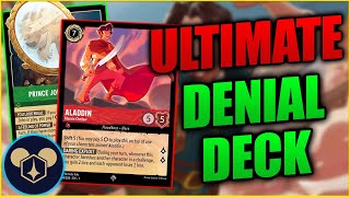 ULTIMATE LORCANA DENIAL DECK RUBYEMERALD RESOURCE DRAIN [upl. by Benis706]