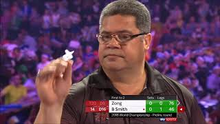 Zong vs B Smith Darts WM 2018 [upl. by Aivirt744]