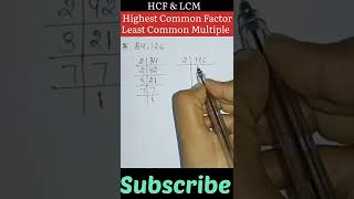 HCF amp LCM  How to find LCM with HCF maths [upl. by Gaskin]