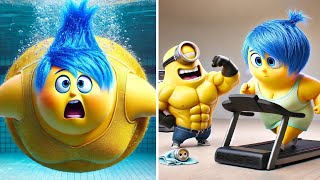 Inside Out 2 Movie 2024  Joys Habit of Overeating [upl. by Atterbury]