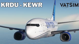 Full Flight in Busy Vatsim Event to Newark in Boeing 737 with Real Life Pilot [upl. by Britney]