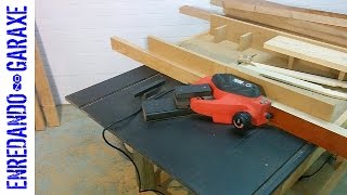 How to use my THICKNESS PLANER [upl. by Teragram]