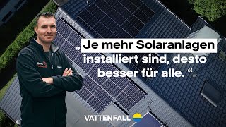 Wie kann Solar Zuhause aussehen  PVInstallateur Denis Hohmann im Porträt [upl. by Arriec244]