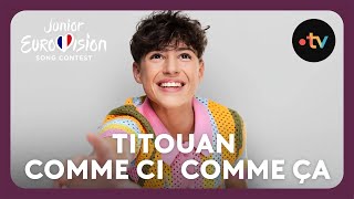 Titouan  Comme ci comme ça  🇫🇷 France  Eurovision Junior 2024  lyrics video [upl. by Uahc]