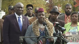 Family of Emantic quotEJquot Bradford Jr speaks out calling for justice in their sons death at the Gall [upl. by Kcinemod]