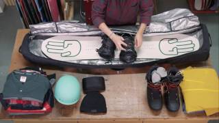 How To Pack A Snowboard Bag  Whitelines Snowboarding [upl. by Emlen]