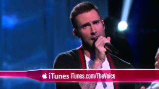 R City and Adam Levine Locked Away The Voice 2015 [upl. by Oirom518]