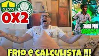 CUIABÁ 0X2 PALMEIRAS  PORCADA VOLTA A VENCER PELO BRASILEIRÃO [upl. by Lejna]