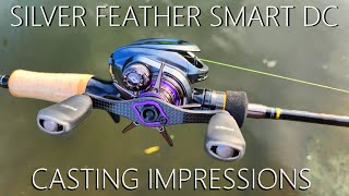 CASTING TEST DMK SILVER FEATHER SMART DC AT LAST [upl. by Vokaay]