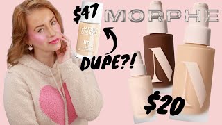 NEW MORPHE LIGHTFORM EXTENDED HYDRATION FOUNDATION REVIEW  2 DAY WEAR TEST  Steffs Beauty Stash [upl. by Bullen]