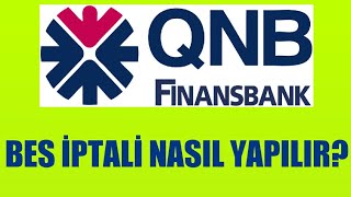 QNB Finansbank Bireysel Emeklilik Nasıl İptal Edilir [upl. by Groot869]