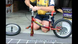 WeeRide Best Deluxe Balance Bike [upl. by Amarette]