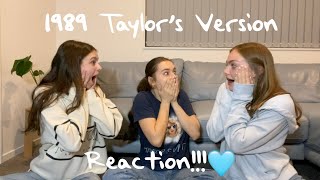 1989 TAYLORS VERSION REACTION  listening to rerecords and new vault tracks [upl. by Cece]