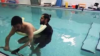 hidroterapi hydrotherapy hemiplegia hemipleji aquaticrehab [upl. by Giustino]