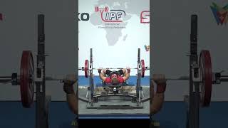 World Junior Record Bench Press classic with 1305 kg by Vasileios Karakatsanis GRE in 53kg class [upl. by Eileme]