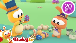 The Easter Bunny 🐰 🥚  More Kids Songs amp Nursery Rhymes 🎵 BabyTV [upl. by Ssyla]