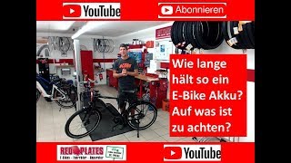 EBike Akku Wie lange hält der [upl. by Annocahs]