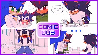 Sonics Son Gets A Little Sister  Sonic x Shadow sonadow Comic Dub compilation [upl. by Doraj219]