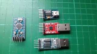 Arduino USBtoSerial Tutorial  Programming the Pro Mini [upl. by Suivatnad757]