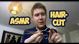 ASMR Male ♂✄ Haircut and Shave for Men ✄♂  Binaural 3D Hair Roleplay  Soft Spoken Male Voice [upl. by Elvin]