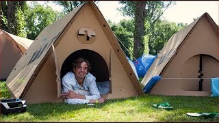 Cardboard Tents  The Henry Ford’s Innovation Nation [upl. by Notna]