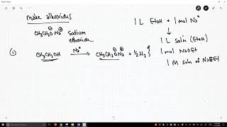 formation of alkoxides [upl. by Evan]