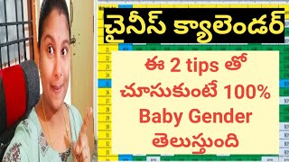 Chinese Baby gender Prediction CalendarBoyGirl How to Calculate Chinese gender calendar in telugu [upl. by Romina]