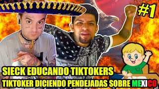 TIKTOKER DICIENDO PENDEJADAS SOBRE MEXICO 🇲🇽 Como Mexico No Hay 2  Sieck [upl. by Odicalp]