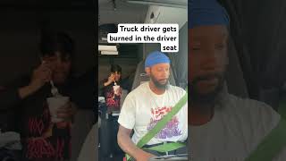 Truck driver get first degree burns explorepage truckdriver fypシ゚viral fyp fup [upl. by Shoemaker]