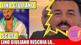 LINO GIULIANO SQUALIFICA IMMINENTE DAL GRANDE FRATELLO PER INSULTI OMFOBI [upl. by Elrak624]