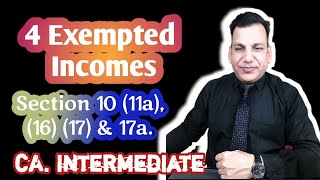 Income tax act under section 10 I Section 10 11a I Section 1016 Section 1017 Section 10 17a [upl. by Bagger]