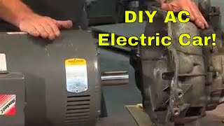 AC Electric Car Conversion 101 part 001 [upl. by Ahsetra65]