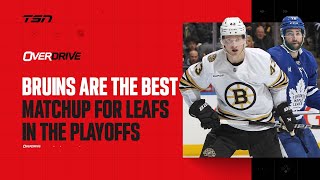 Are the Bruins the best matchup for the Leafs in the playoffs  OverDrive Part 1  030524 [upl. by Yancy]