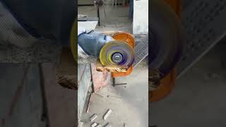 Do you know how dangerous it is to install toothed saw blade on an angle grinderviralvideo tools [upl. by Crudden]