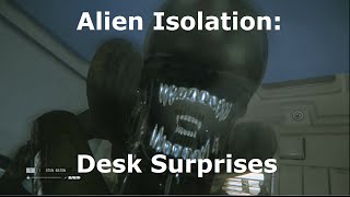 Alien Isolation 4  Desk Surprises [upl. by Duffie]