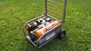 RIDGID 8Gal GasPowered Air Compressor GP80150RT [upl. by Iridis485]